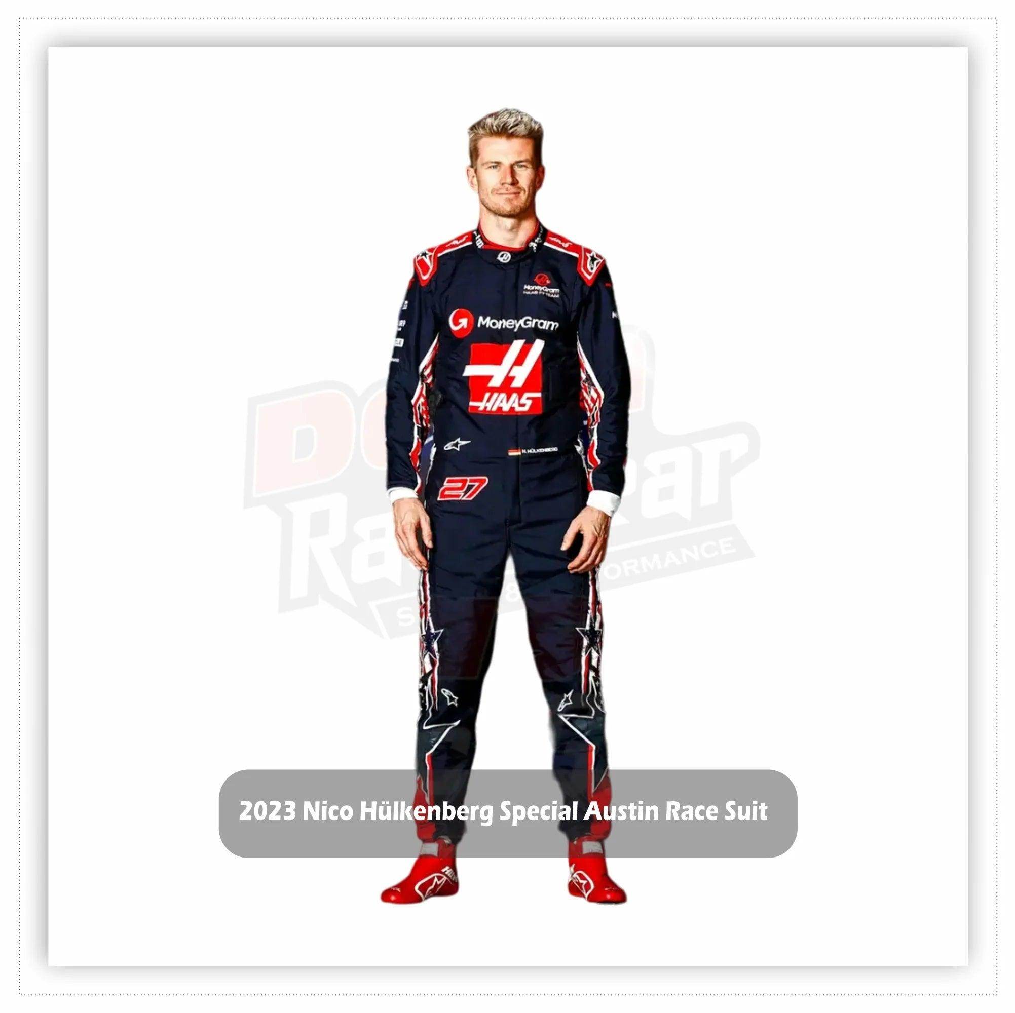 2023 Nico Hülkenberg Special Austin Race Suit KIDS - Us Grand Prix