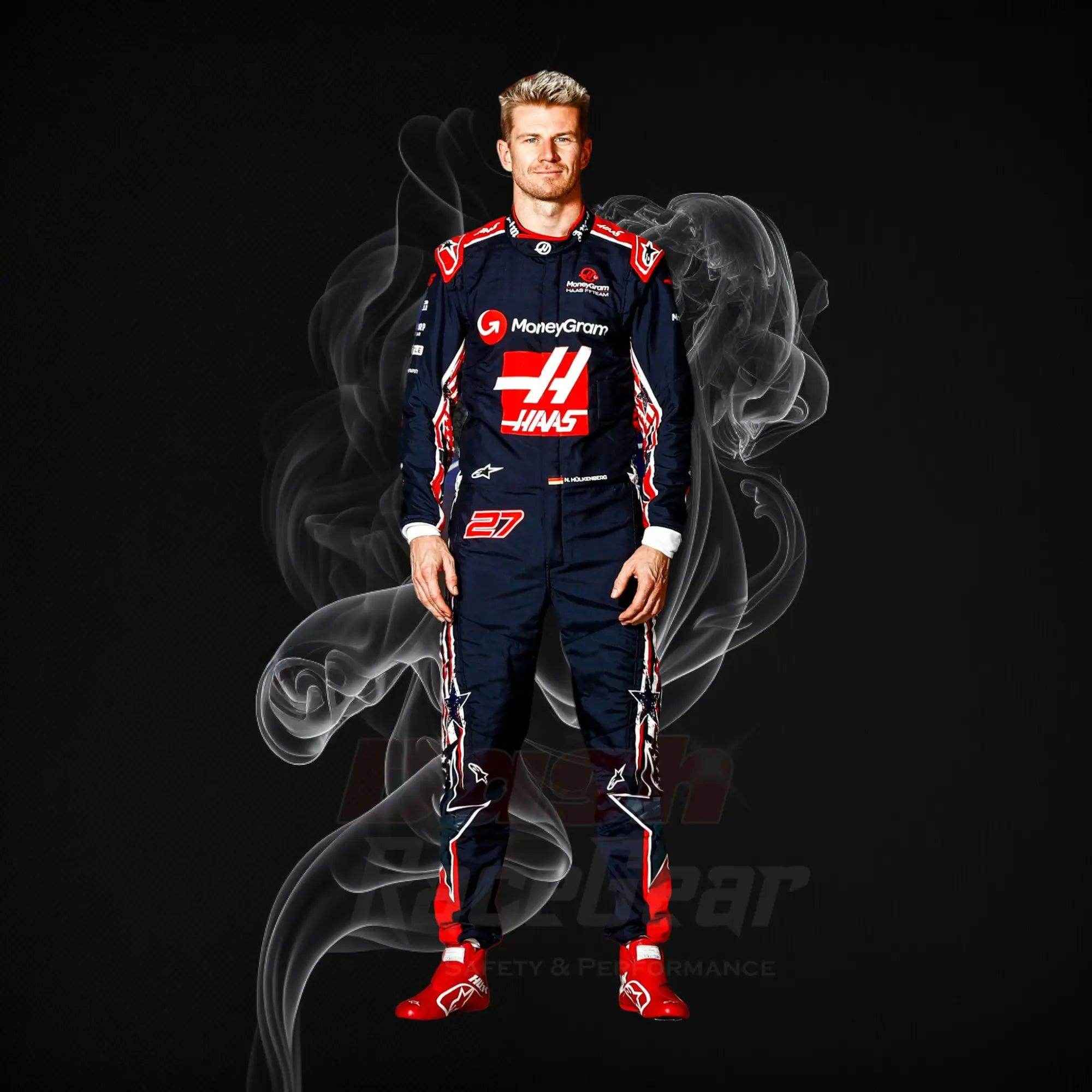 2023 Nico Hülkenberg Special Austin Race Suit KIDS - Us Grand Prix