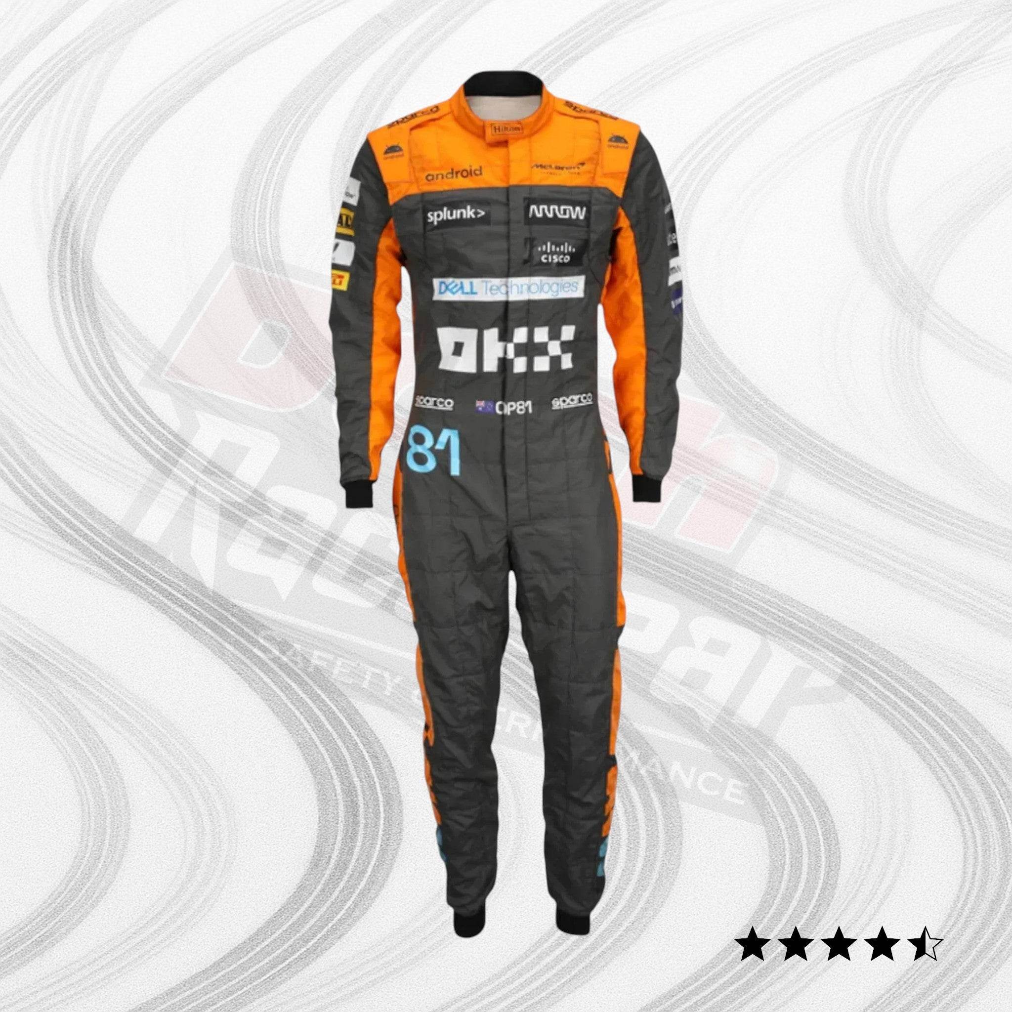 2023 Oscar Piastri McLaren Formula 1 Race Suit KIDS