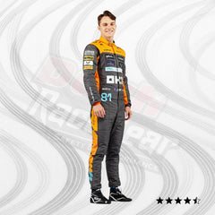 Oscar Piastri McLaren Formel-1-Rennanzug 2023