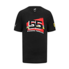 Scuderia Ferrari 2023 Sainz Grafik-T-Shirt