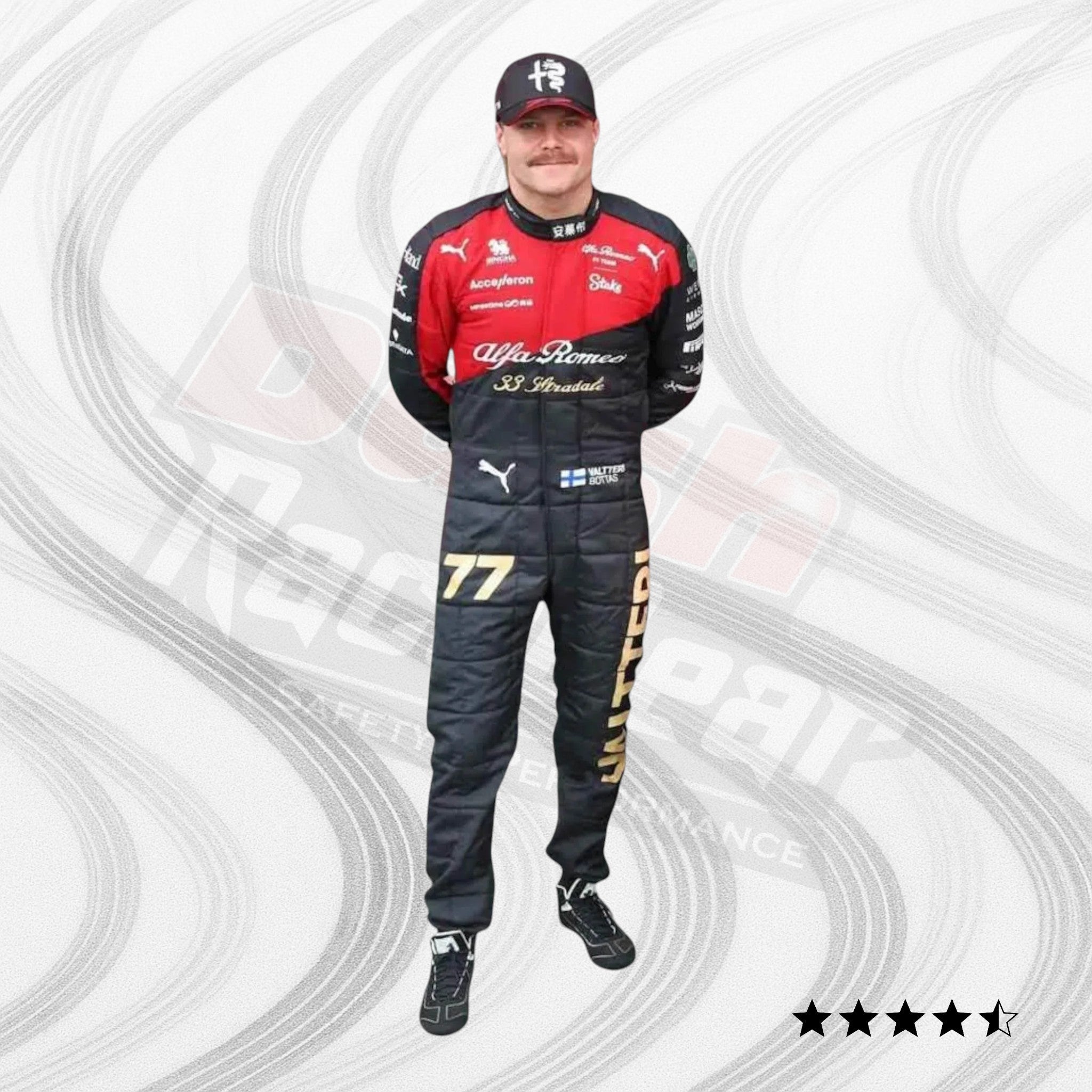 2023 Valtteri Bottas Alfa Romeo Race Suit – Italian GP