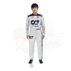 2023 Yuki Tsunoda Alphatauri F1 Rennanzug