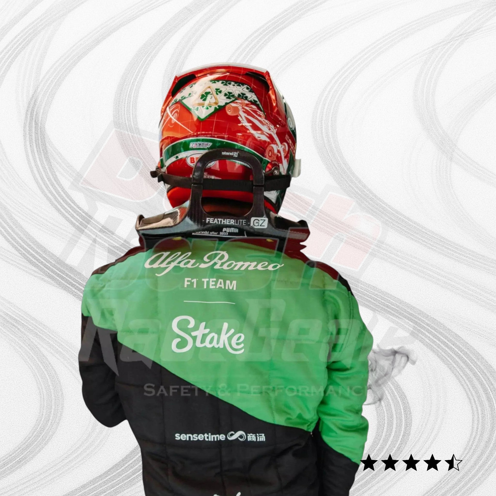 2023 Zhou Guanyu Alfa Romeo F1 Race Suit