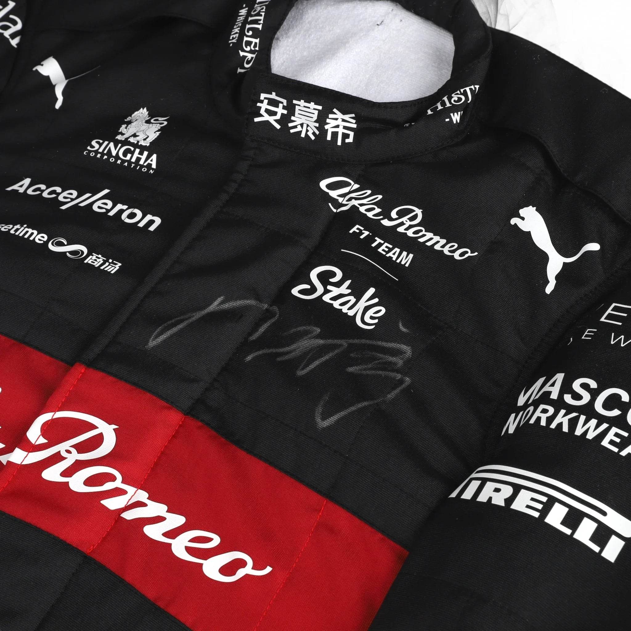 2023 Zhou Guanyu Alfa Romeo F1 Team Stake Replica Race Suit