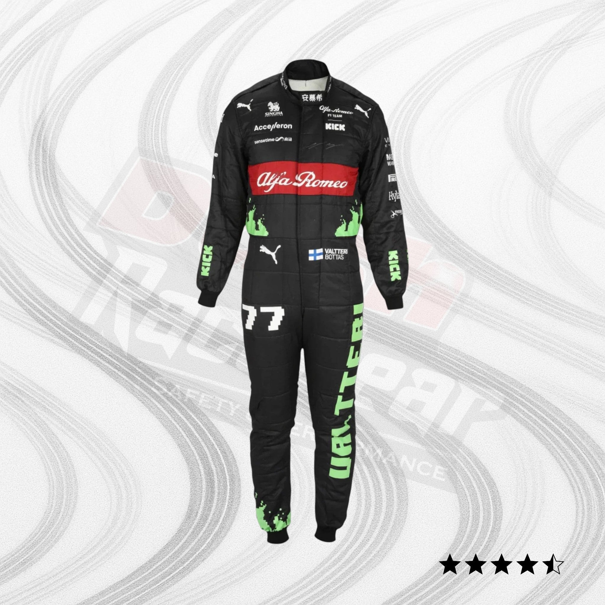 2023 Valtteri Bottas Alfa Romeo F1 Race Suit | Belgian GP
