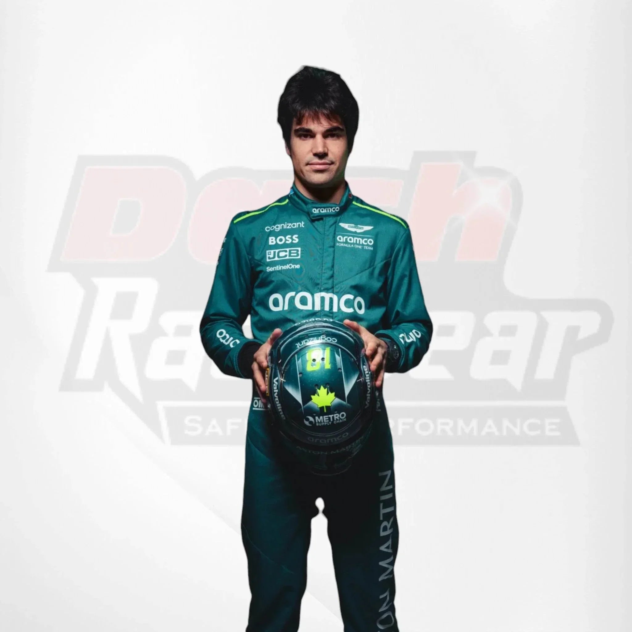 2024 Lance Stroll Aston Martin F1 Team Race Suit