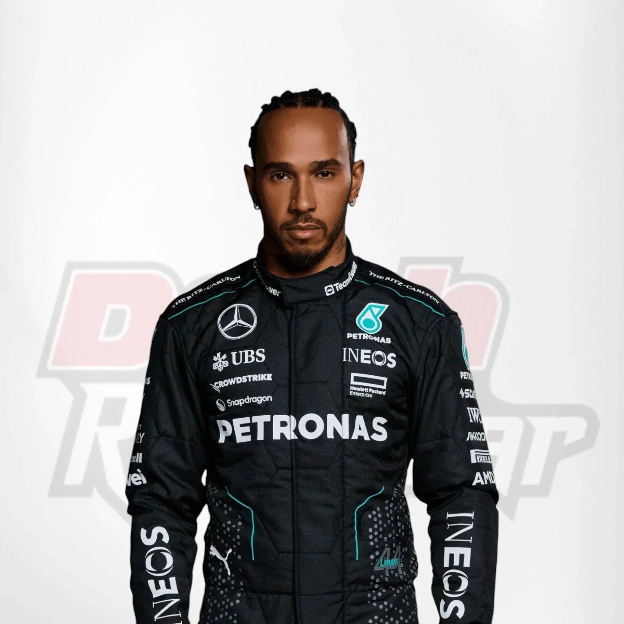 2024 Lewis Hamilton Mercedes AMG F1 Team Suit