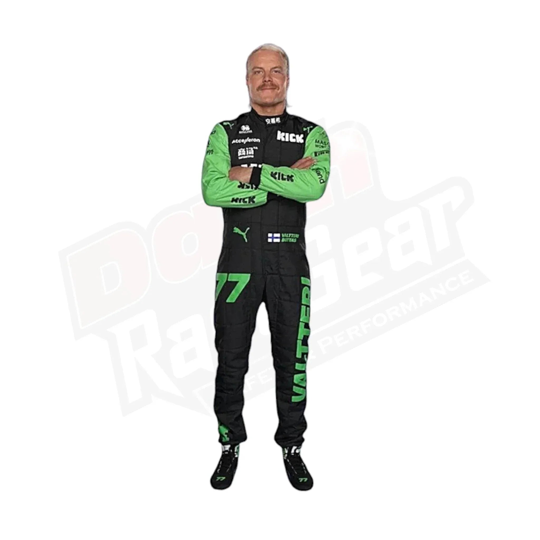 2024 Valtteri Bottas Kick Sauber F1 Team Stake Race Suit KIDS