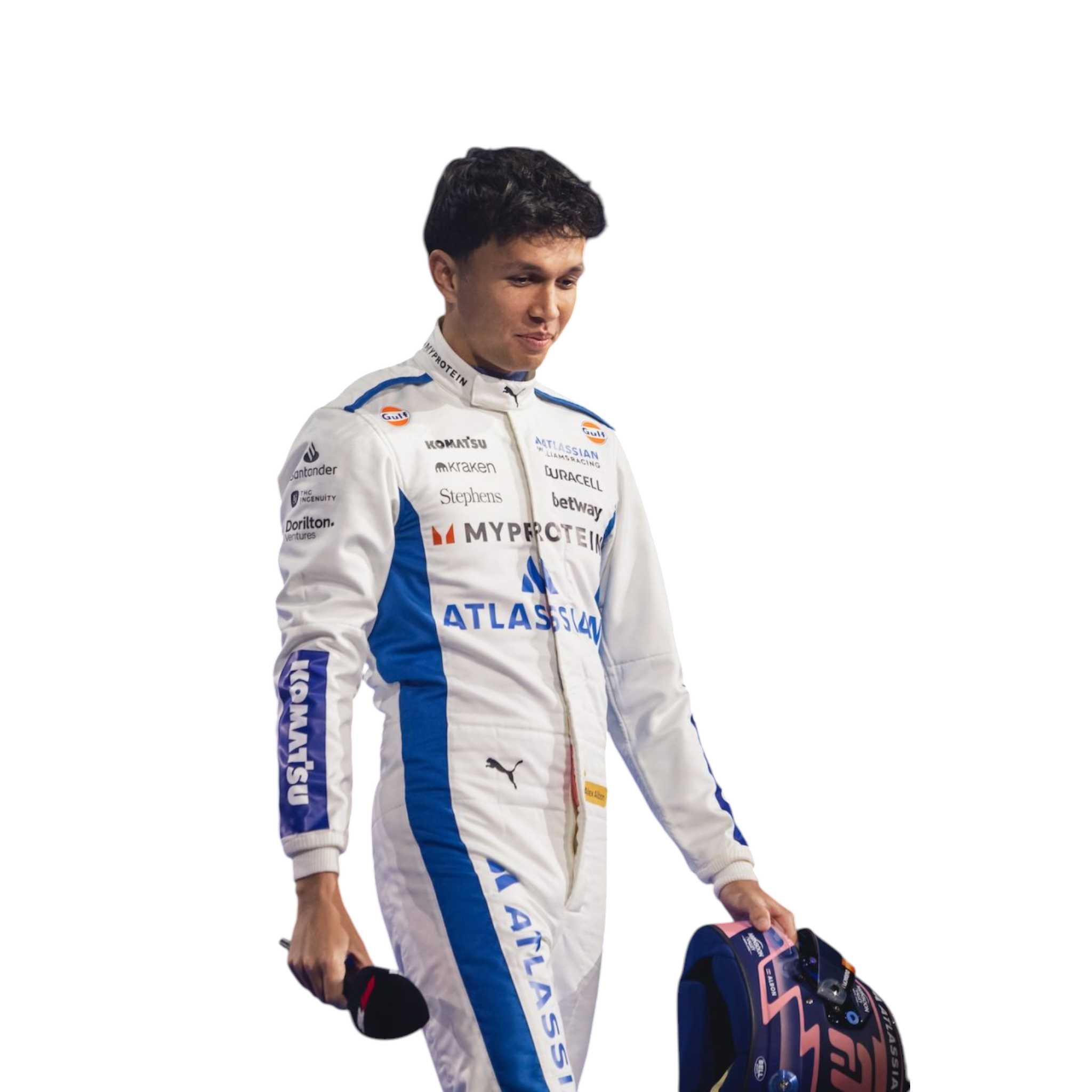 2025 Alexander Albon Williams F1 Race Suit