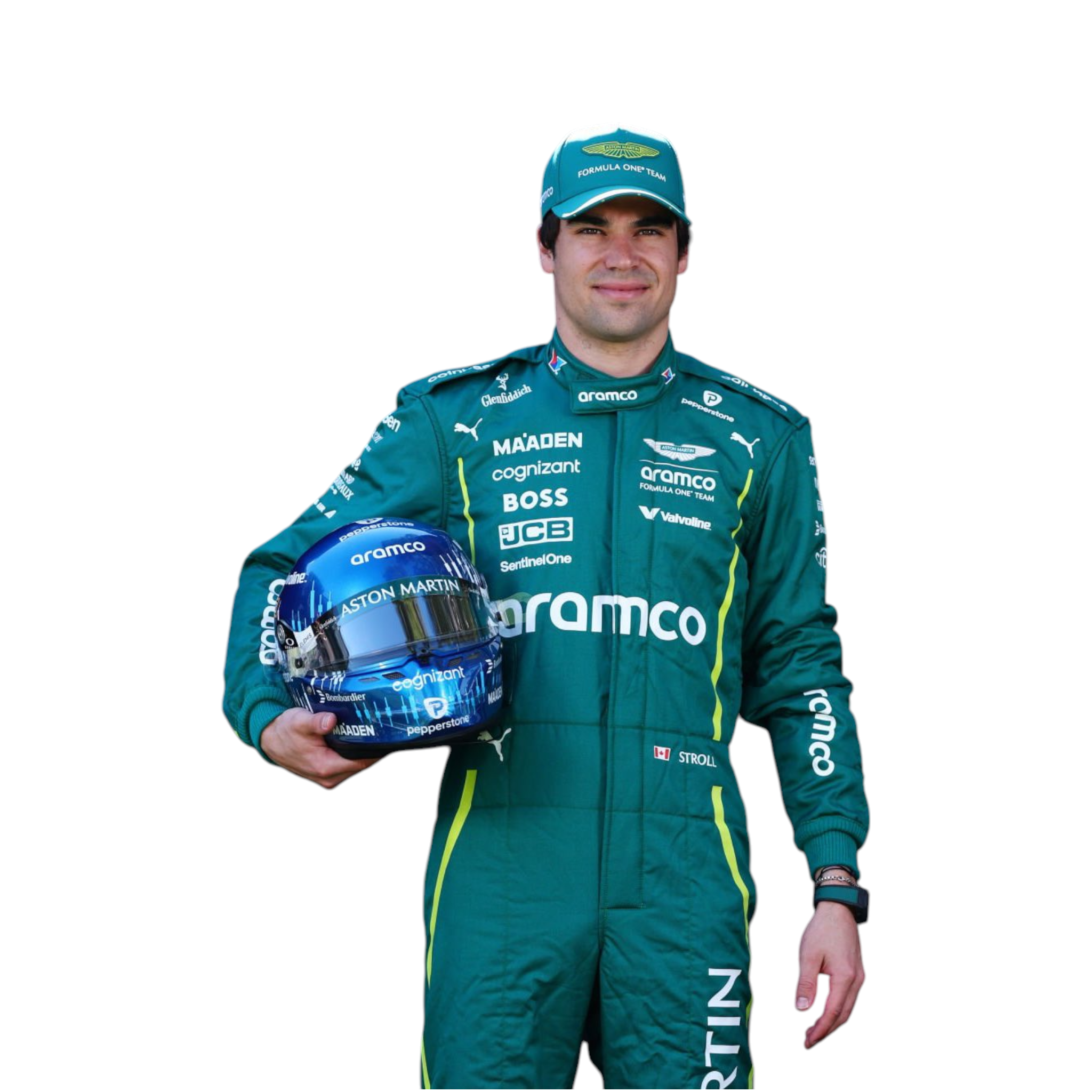 2025 Lance Stroll Aston Martin F1 Team Race Suit