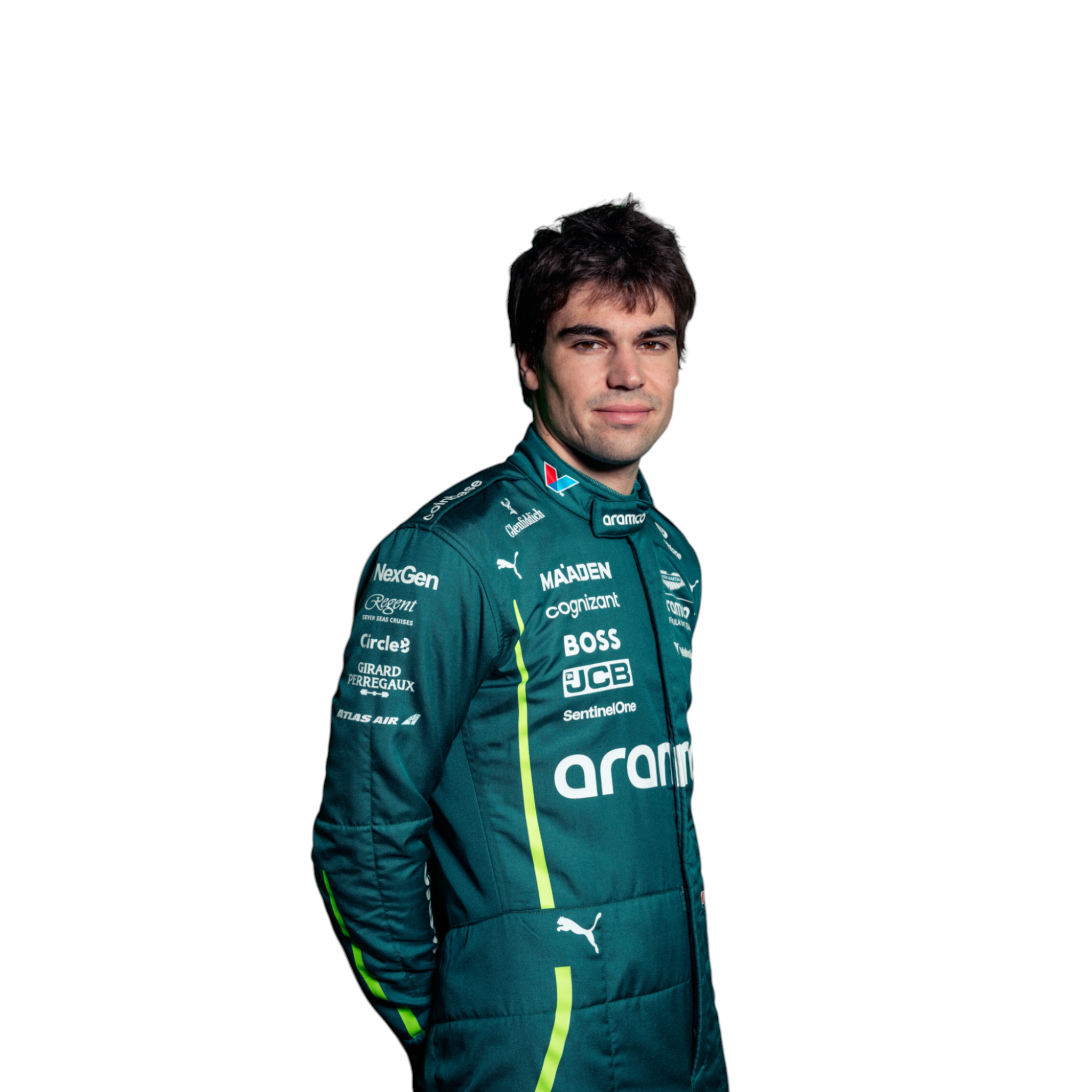2025 Lance Stroll Aston Martin F1 Team Race Suit