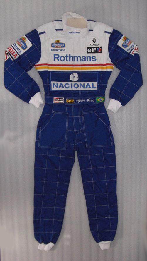 Ayrton Senna 1994 racing suit / Team Williams F1 Rothmans