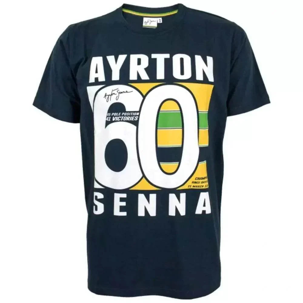 Ayrton Senna T-Shirt Brasil 60