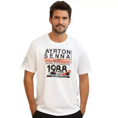 Ayrton Senna T-Shirt Weltmeister 1988 McLaren