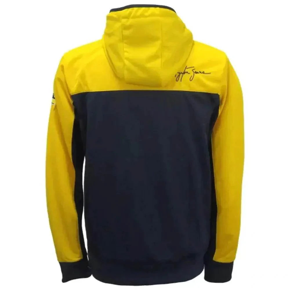 Ayrton Senna Zip Hoodie Helmet