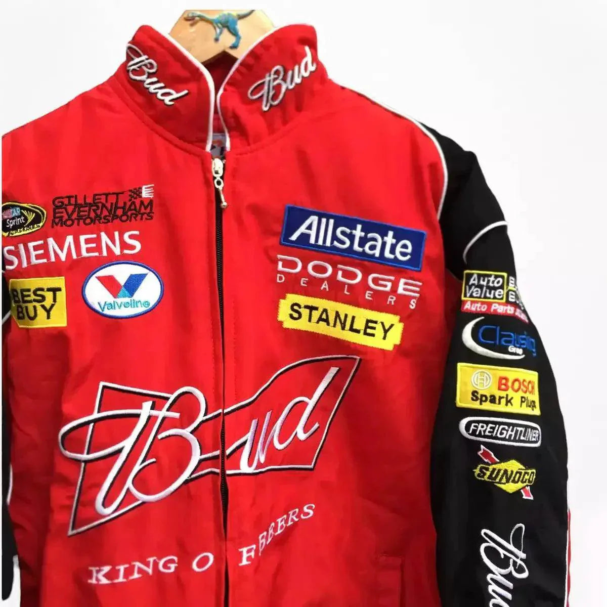 Budweiser F1 Official Embroidered Racing Jacket