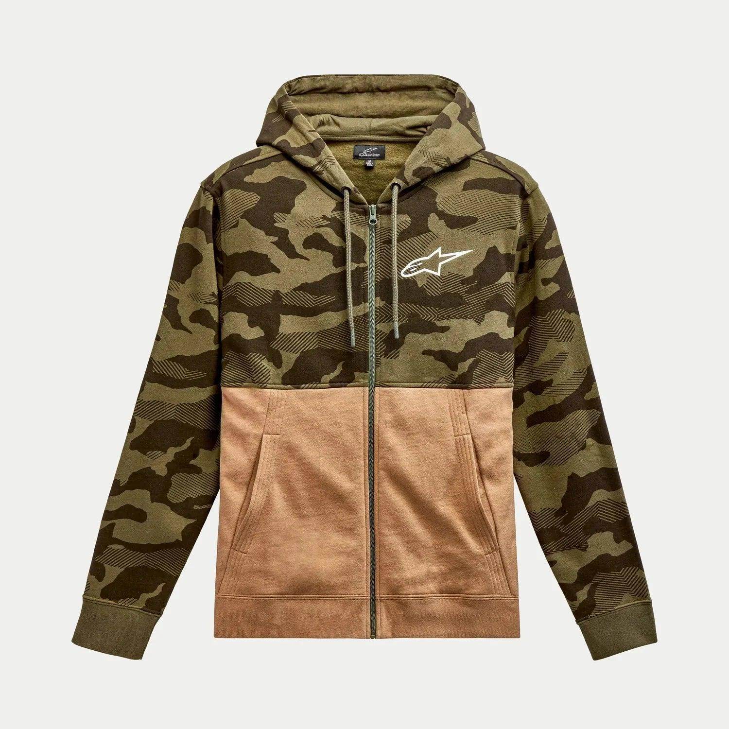 CAMO BLOCK HOODIE