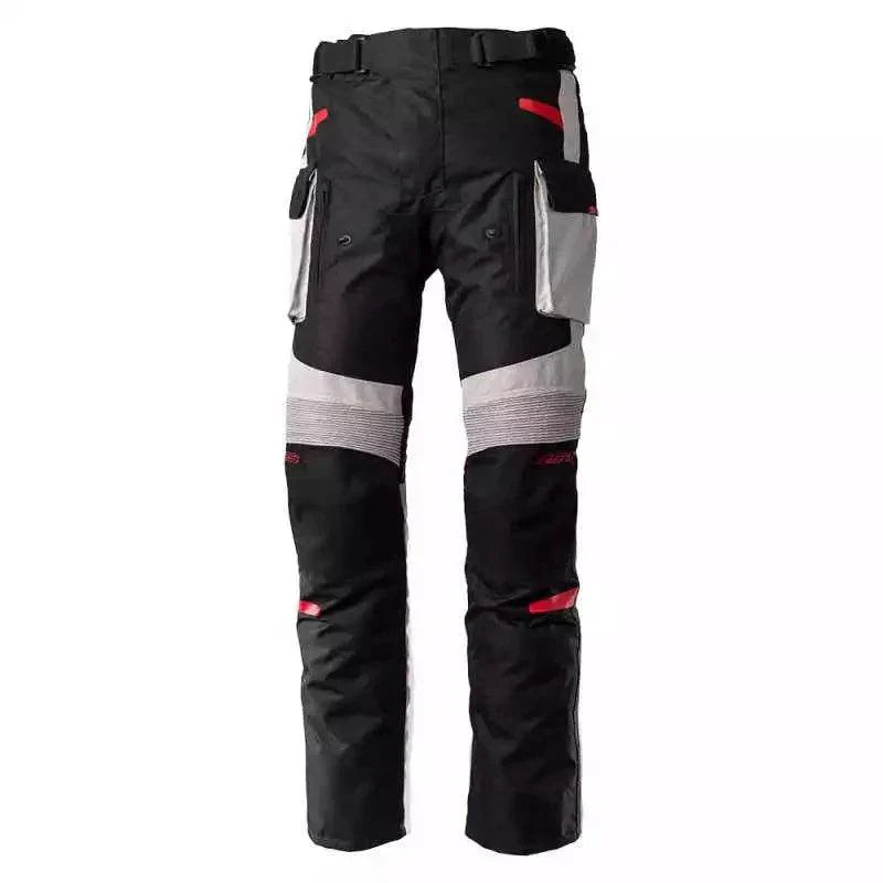 ENDURANCE CE MENS TEXTILE JEAN BLACK SILVER RED