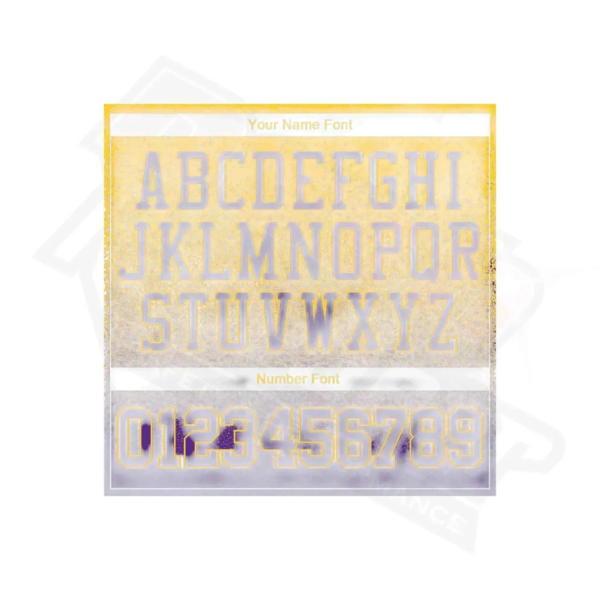 Exclusive Gold & Purple Fade Custom Stitched Sports Hoodie