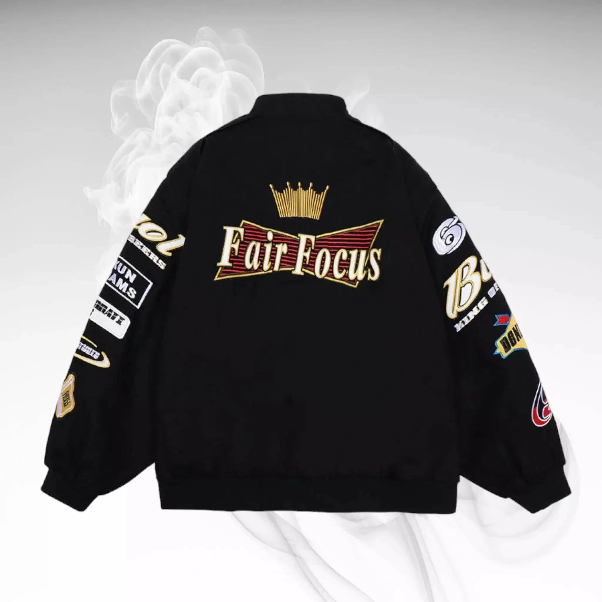 Fair Focus Embroidered Racing Jacket