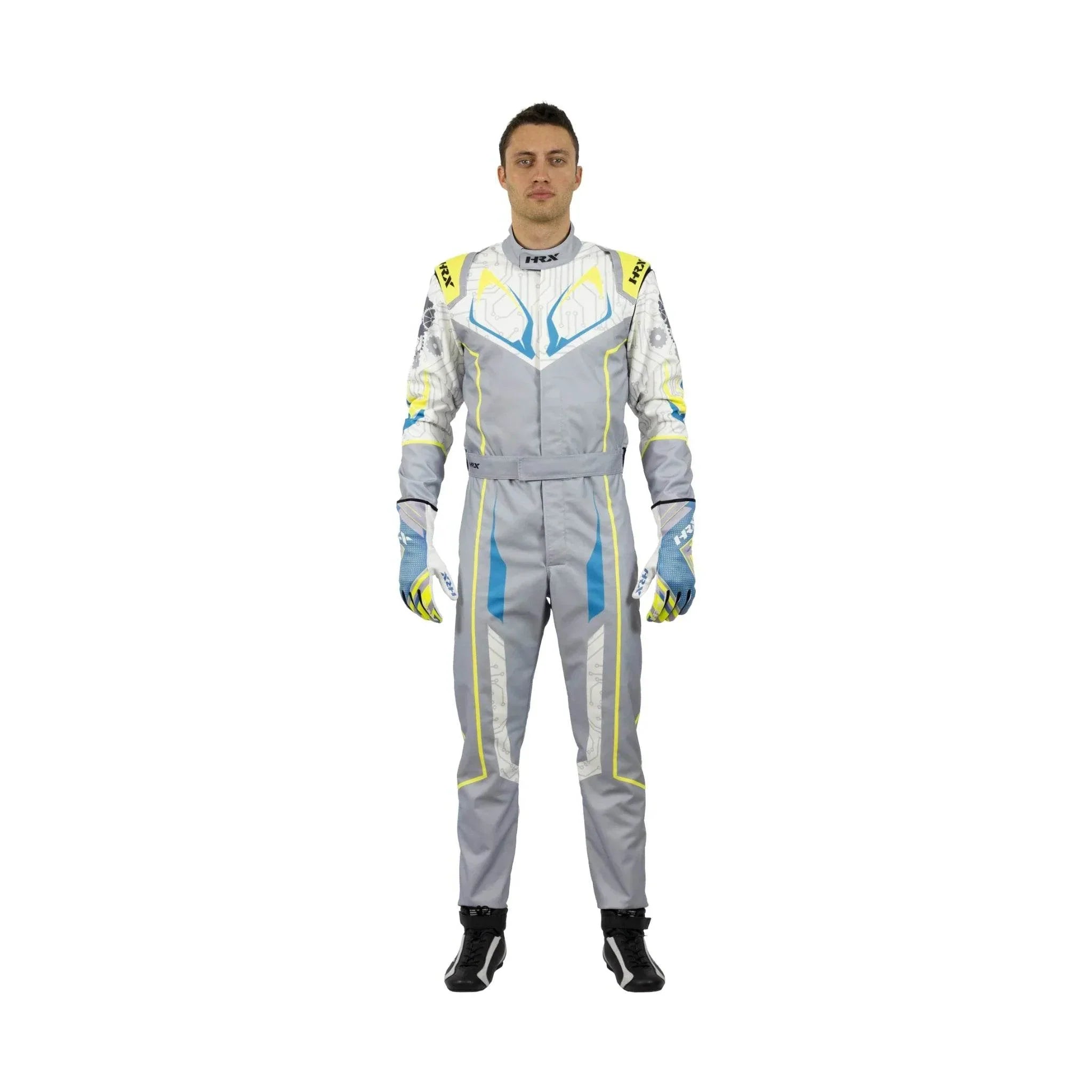HRX FUJI KARTING SUIT Gray White