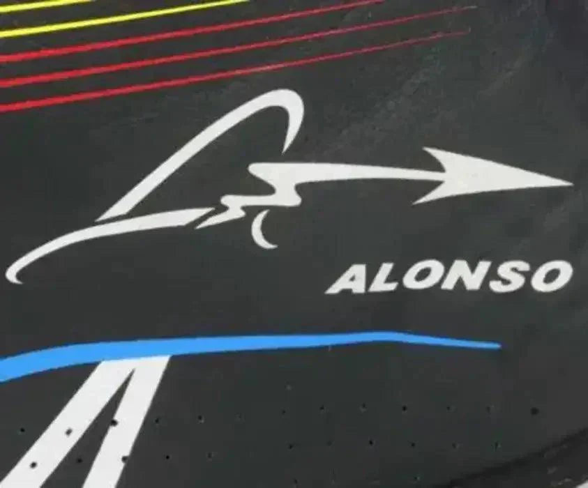 Fernando Alonso Alpine F1 Team Racing boots 2021