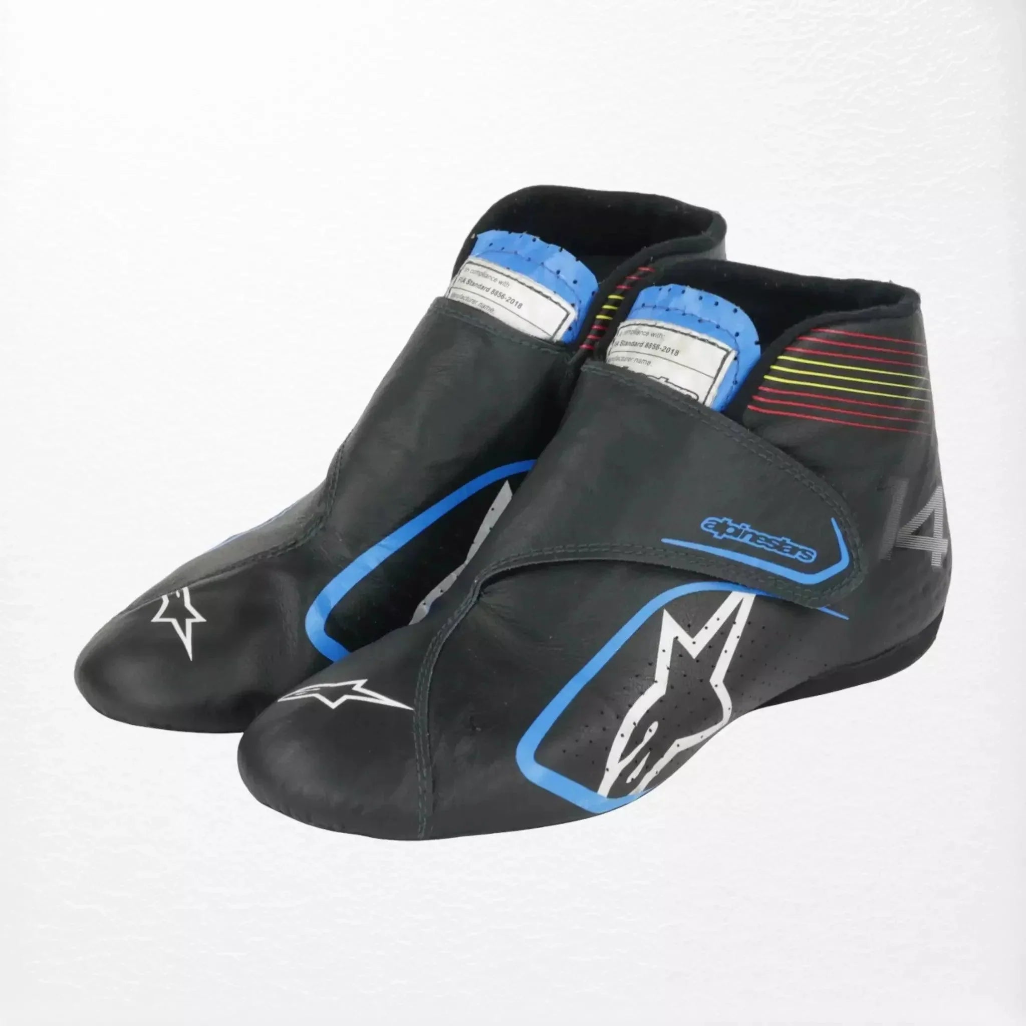 Fernando Alonso Alpine F1 Team Racing boots 2021