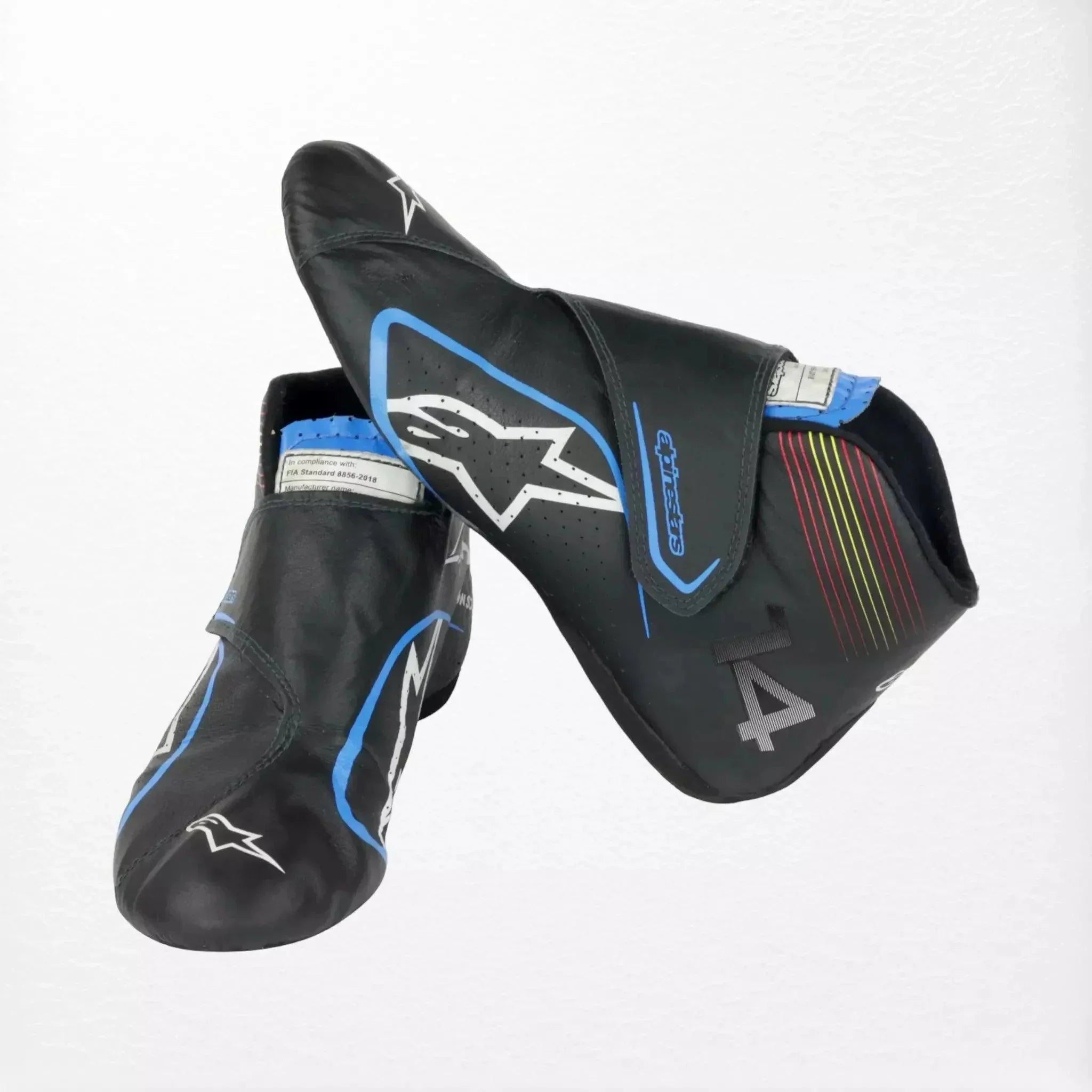 Fernando Alonso Alpine F1 Team Racing boots 2021