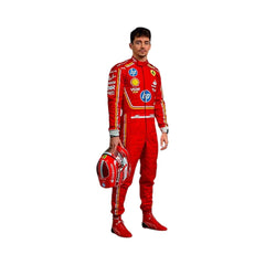 Monaco GP 2024 Scuderia Ferrari HP Charles Leclerc Rennanzug