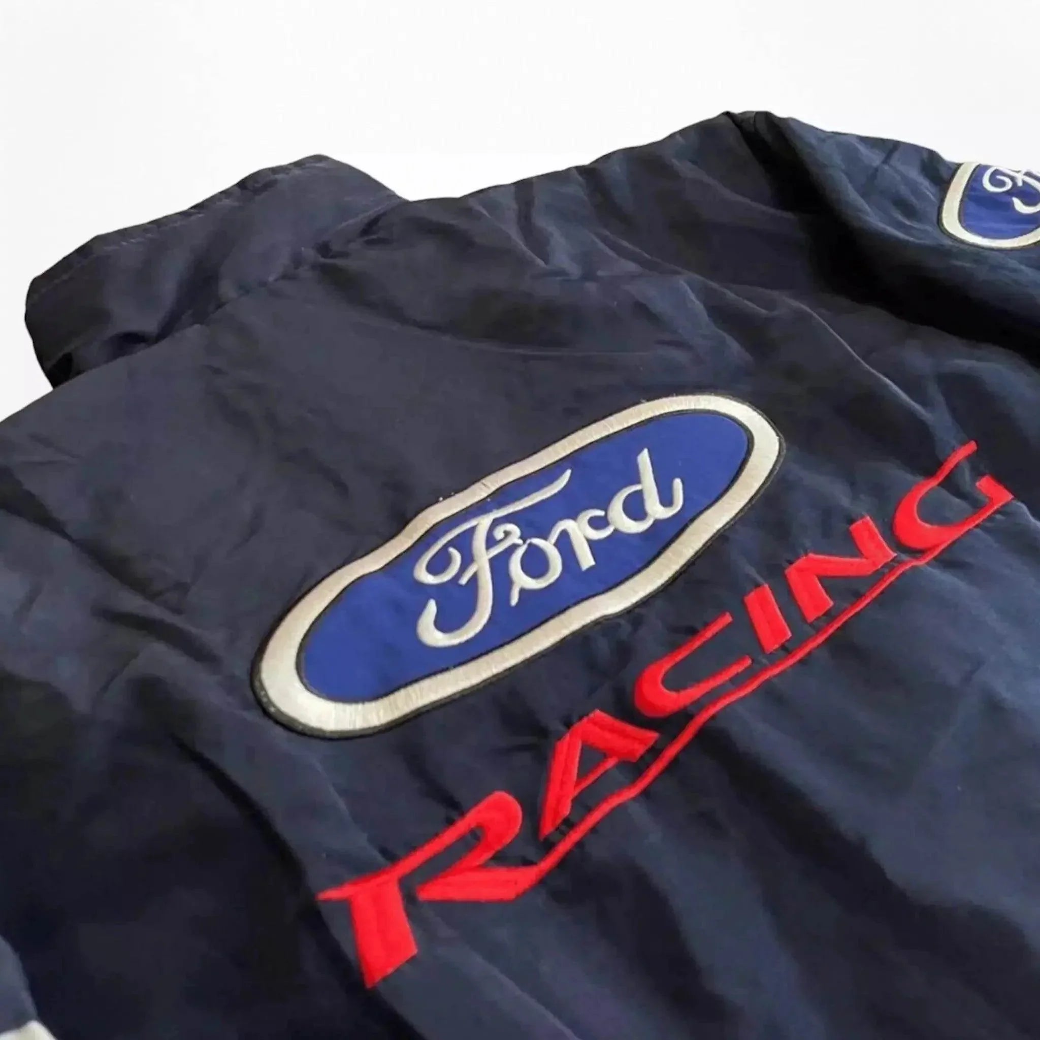 Vintage Ford F1 Racing Embroidered Bomber Jacket