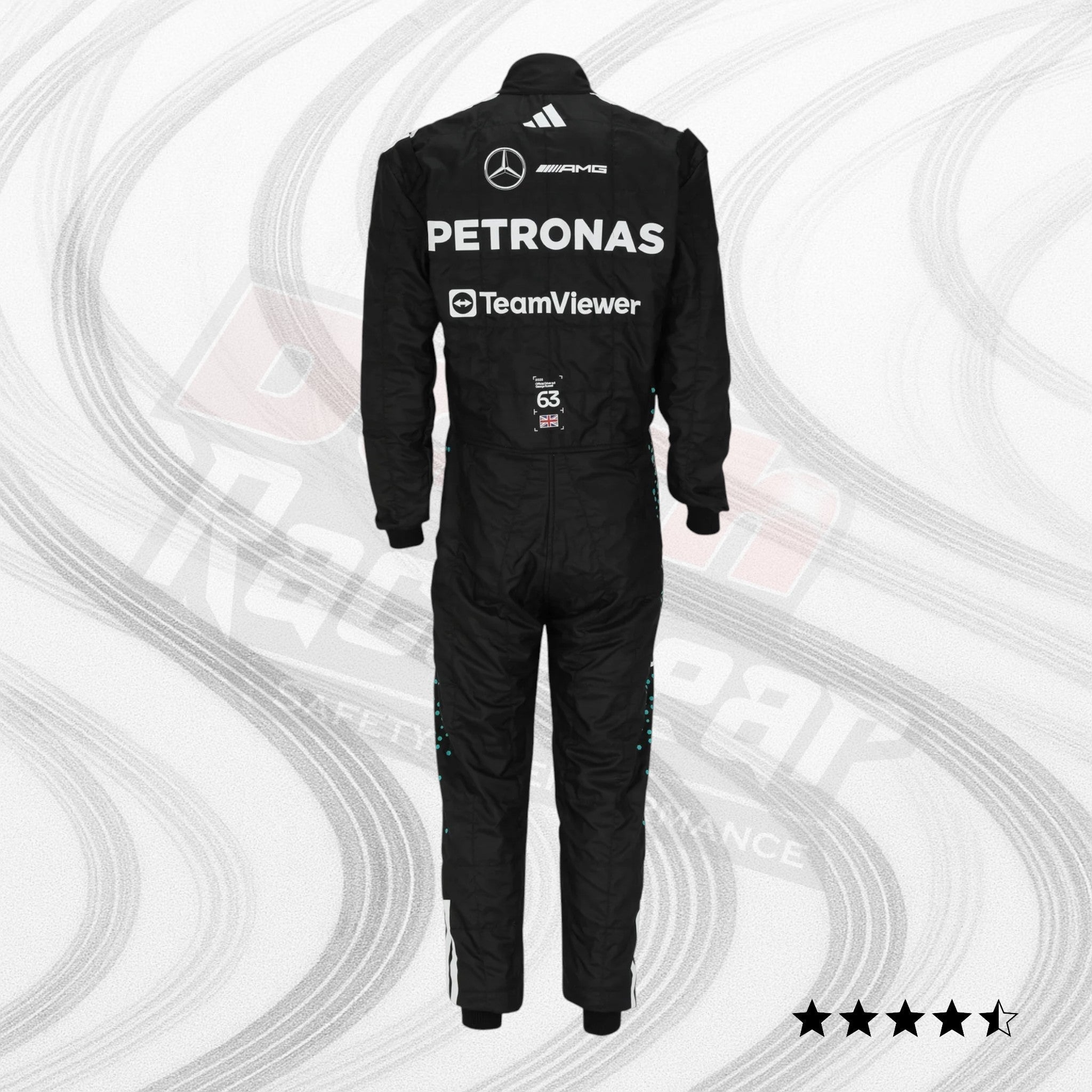George Russell 2025 Mercedes-AMG Petronas Replica Race Suit