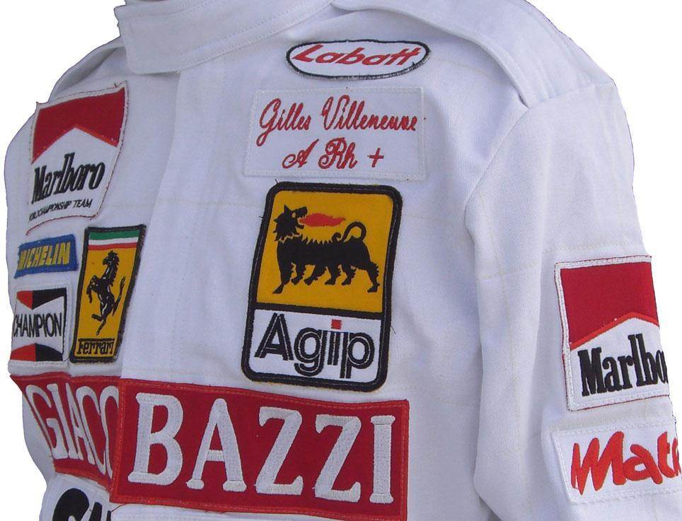 Gilles Villeneuve 1980 Racing Suit Replica | Ferrari F1 | Dash Racegear
