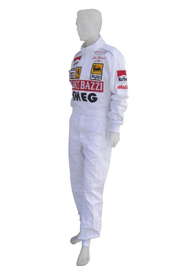 Gilles Villeneuve 1980 Racing Suit Replica | Ferrari F1 | Dash Racegear