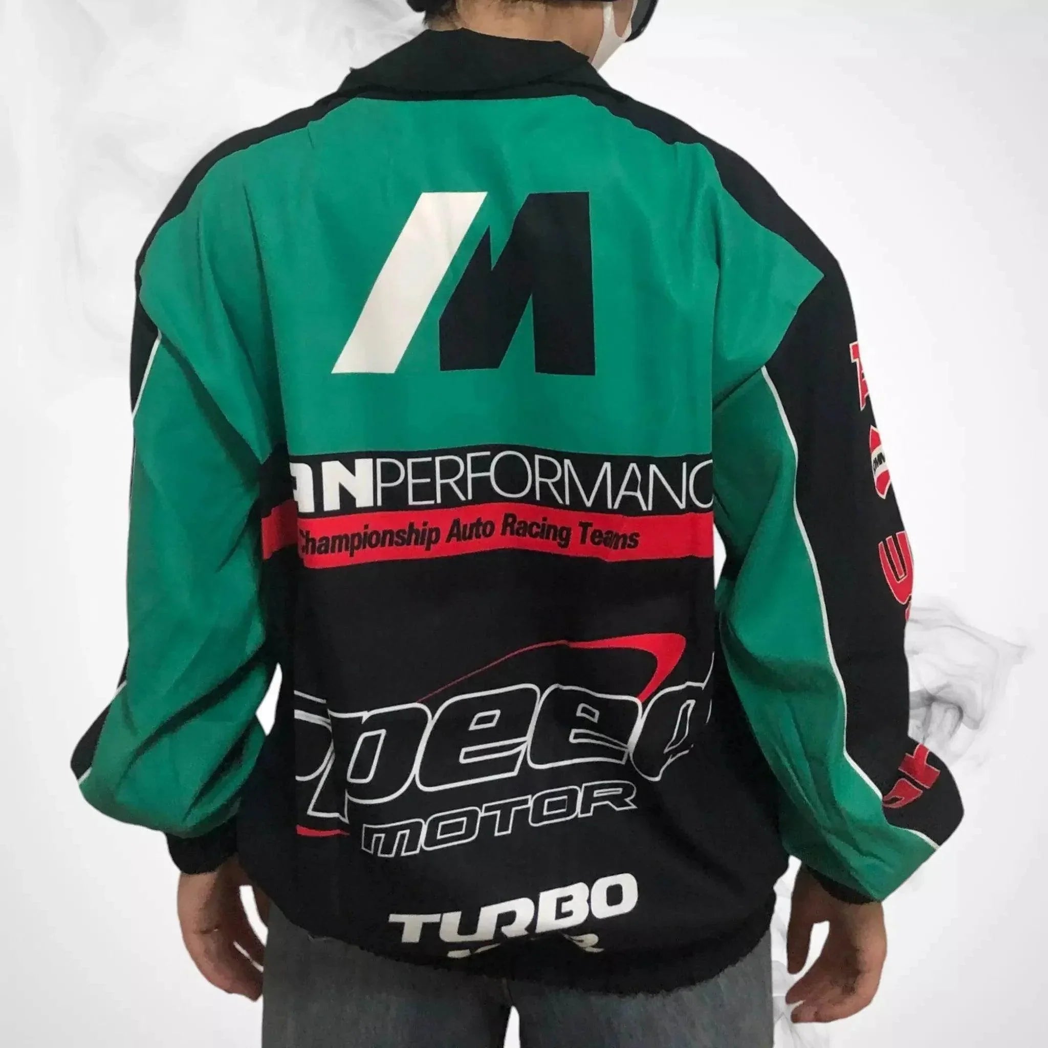 Speed Motor Green racing f1 jacket