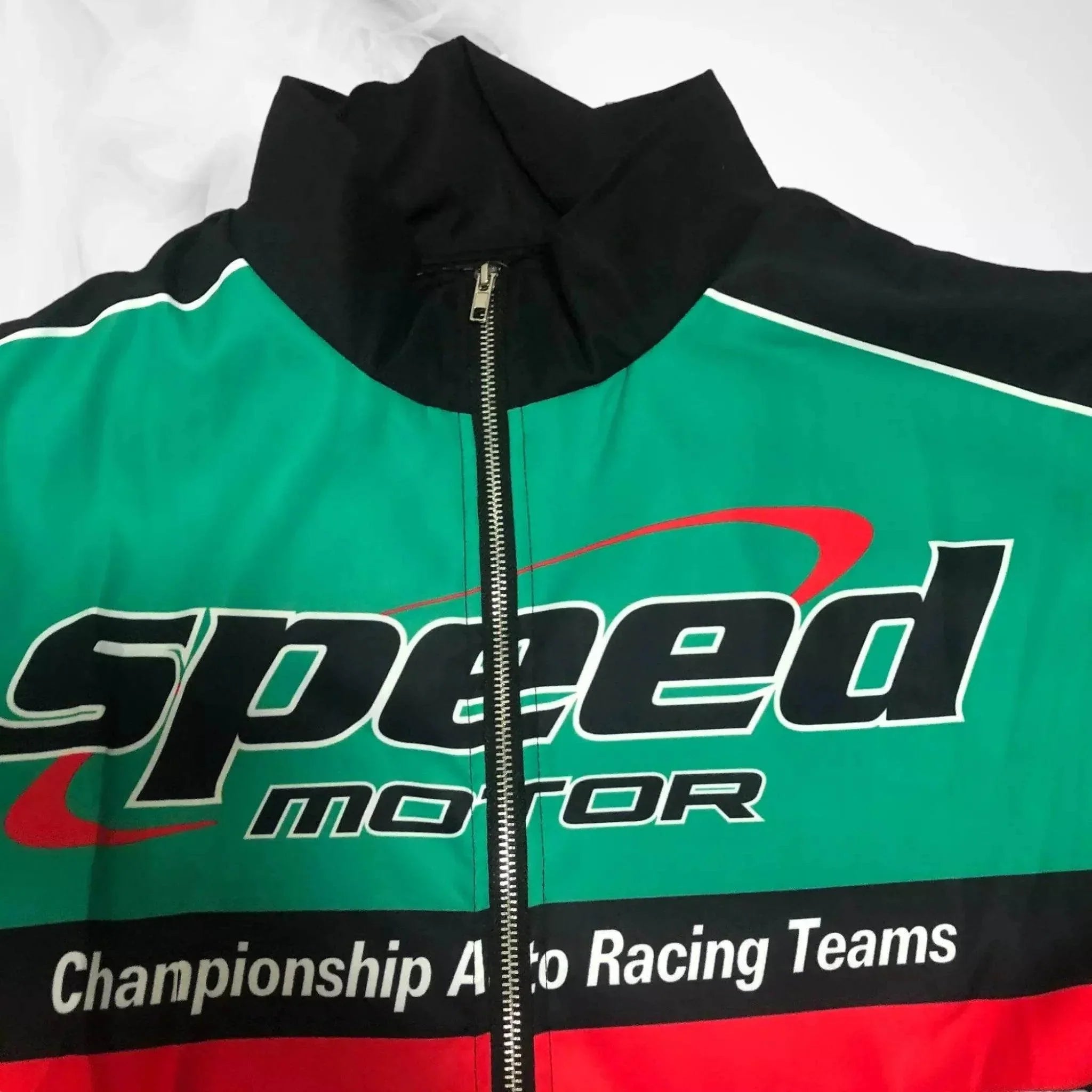 Speed Motor Green racing f1 jacket