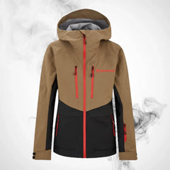 Skijacke Ziener Trivor Lady, wattiert, Walnussrot - 2023/24