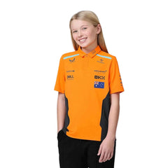 Offizielles Junior-Teamwear-Poloshirt Oscar Piastri Formel 1