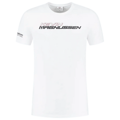 Kevin Magnussen 2023 T-Shirt Weiß Neu Design 