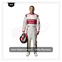 Kimi Räikkönen Alfa Romeo 2020 Rennanzug