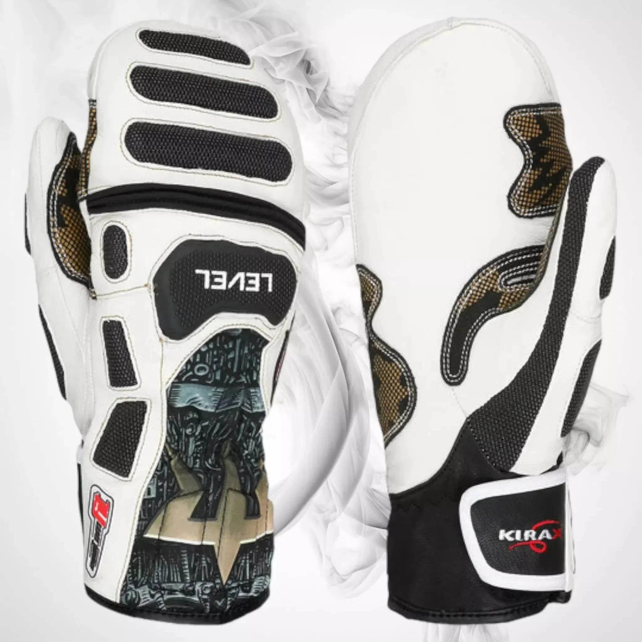 Level SQ CF Mitt Black White