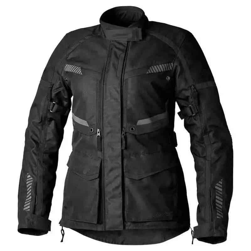 MAVERICK EVO CE LADIES TEXTILE JACKET BLACK BLACK