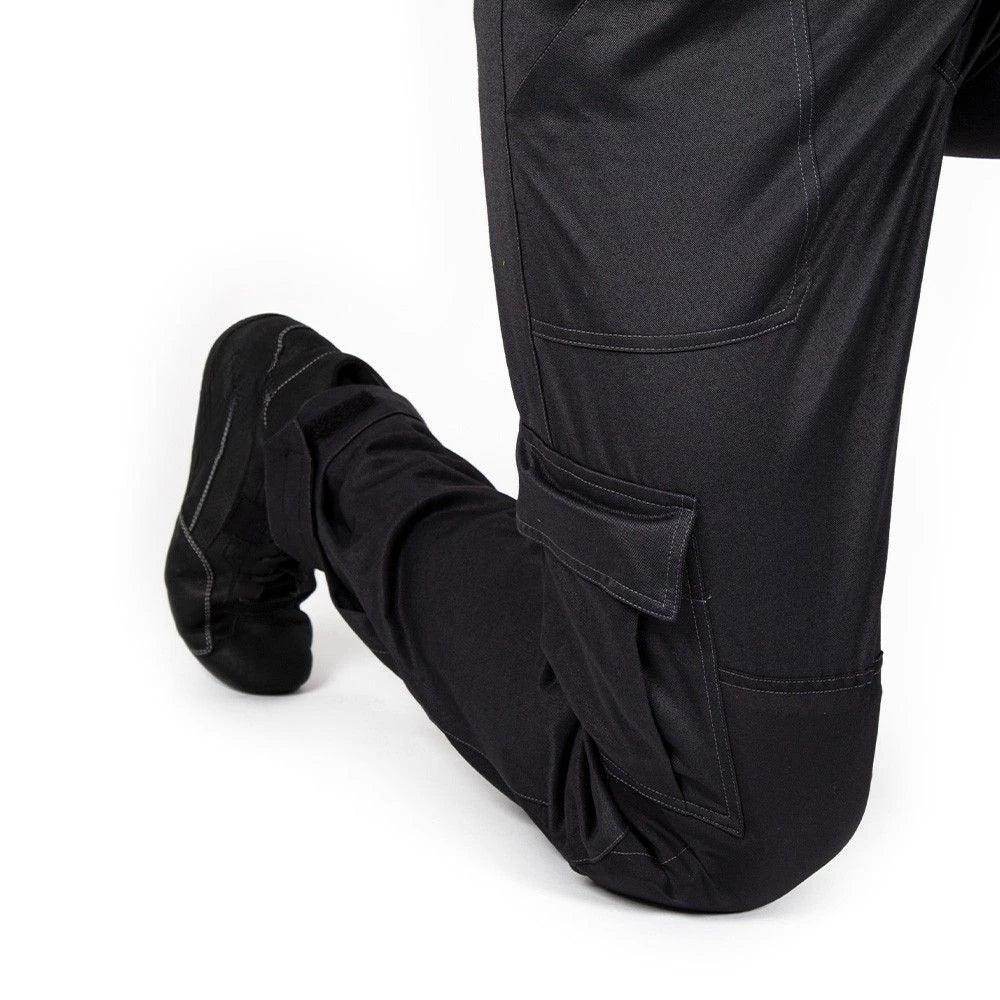 MECHANIC SUIT BLACK-DAZZLING BLUE