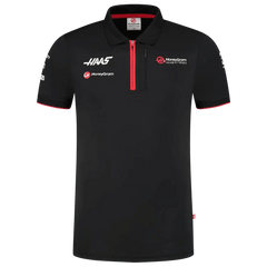 Herren-Polohemd, tailliert, Haas F1 Team 
