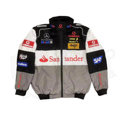 Mercedes-Benz F1 Racing Jacke mit gesticktem Logo