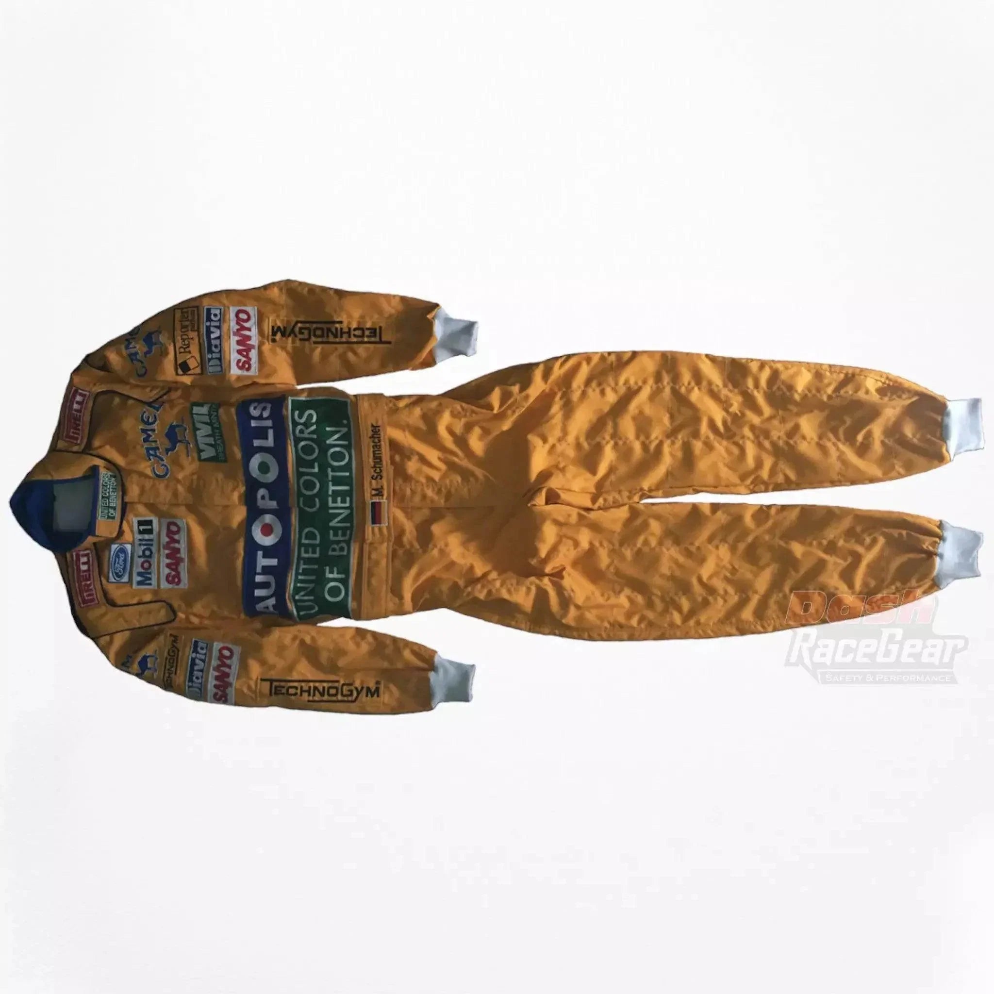 Michael Schumacher 1992 F1 Embroidered Racing Suit