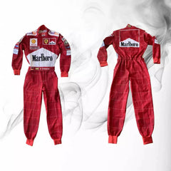 Michael Schumacher 2001 Replika-Rennanzug