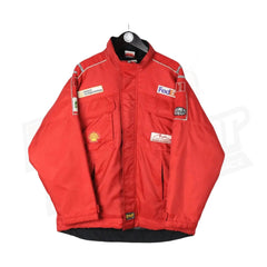 Michael Schumacher bestickte Vintage Ferrari Shell Jacke