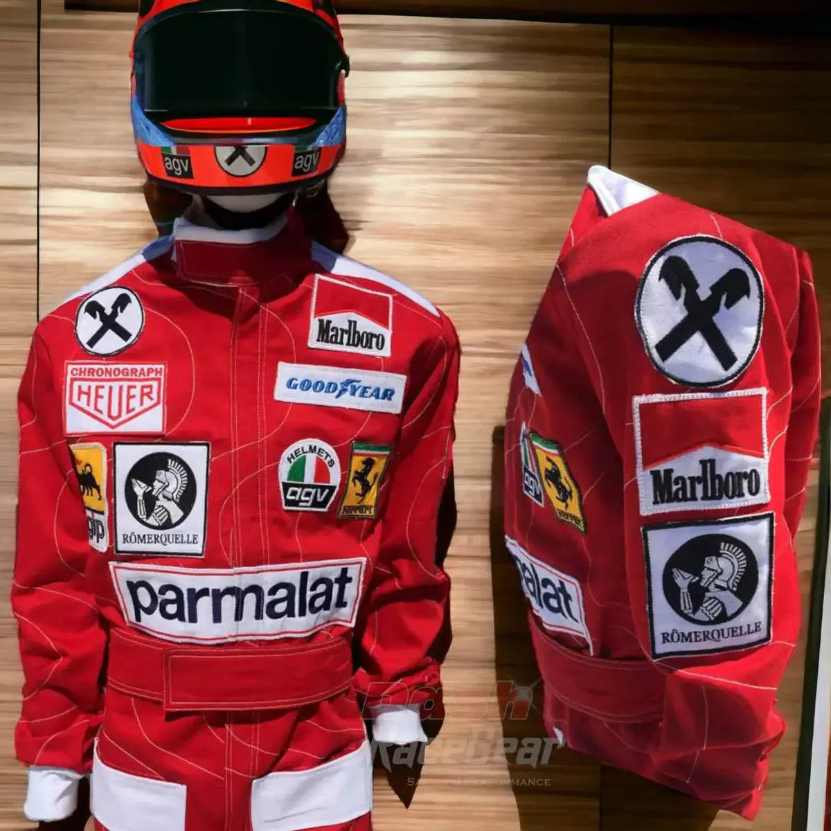 Niki Lauda 1976 Ferrari F1 Embroidered Racing suit