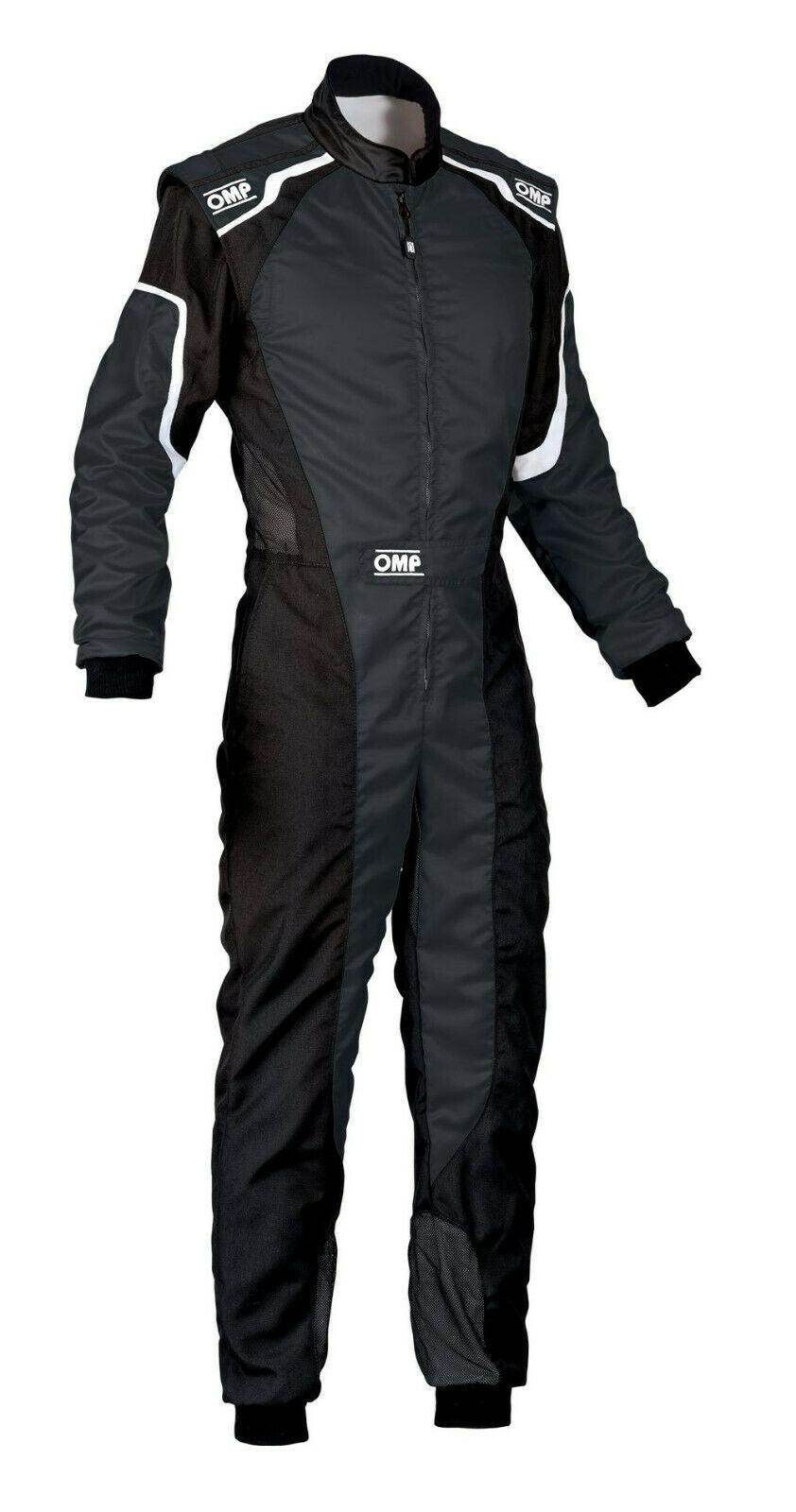 OMP KS-3 Suit Black Go Karting Racing Overall CIK 3 Layers 2019